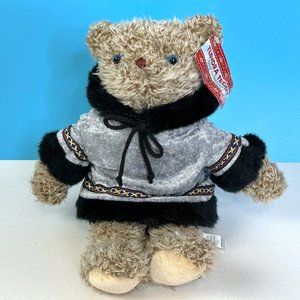 Sugar Loaf Collectible Tundra Eskimo Teddy Bear‎ 15" Plush Stuffed Animal Toy